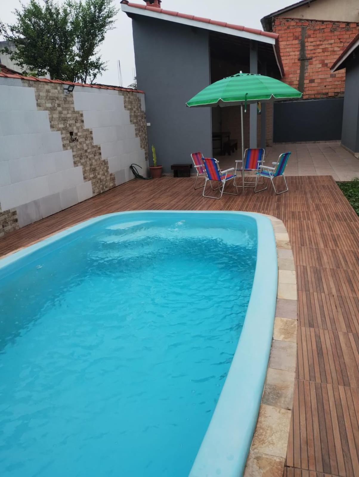 Casa Na Praia Com Piscina E Churrasqueira Itanhaém Exterior foto