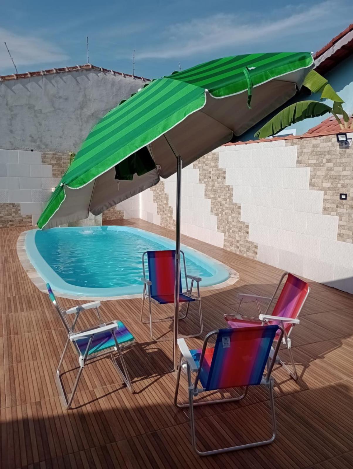 Casa Na Praia Com Piscina E Churrasqueira Itanhaém Exterior foto